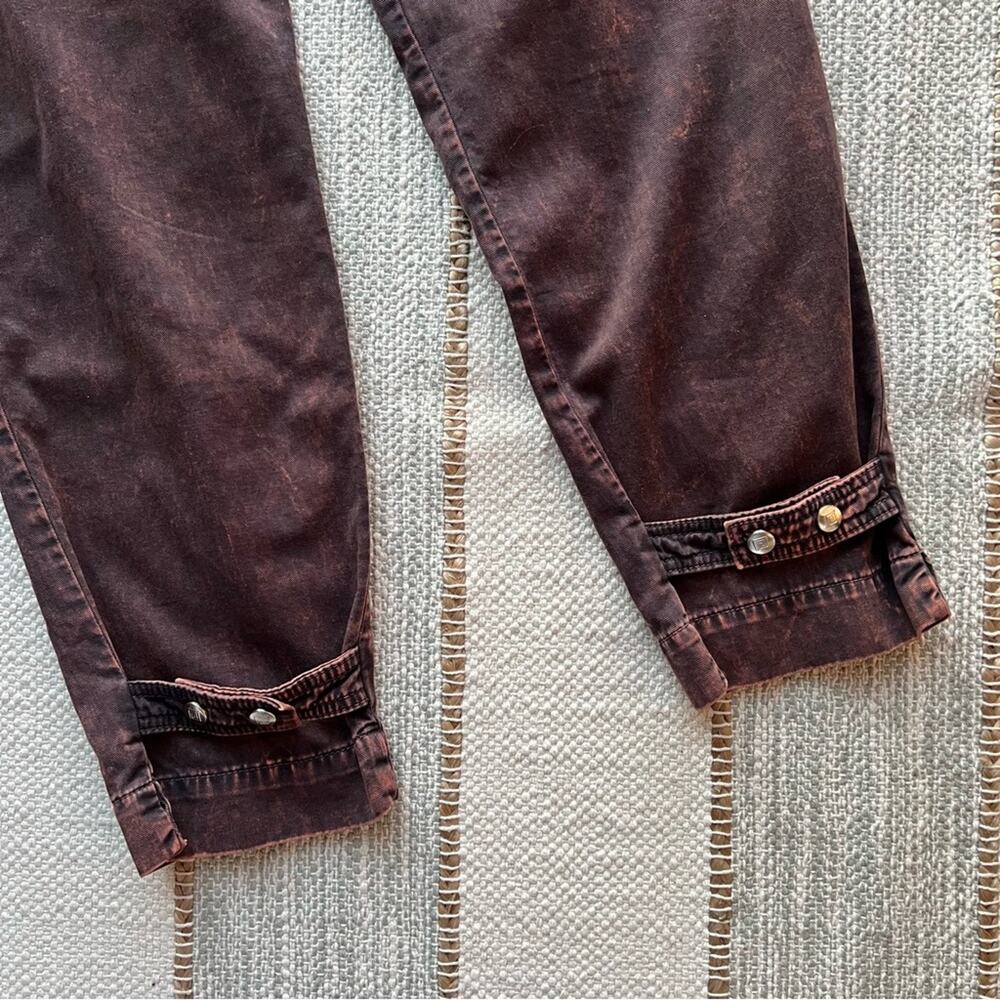 Noam Maddox Brown High Rise Tapered Leg Jeans Women’s Size 28 - Picture 7 of 9